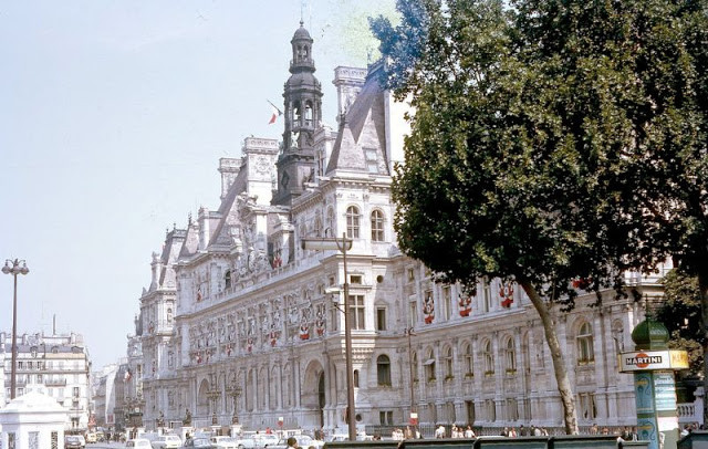 Tòa thị chính ở thủ đô Paris năm 1970. Ảnh: VT.