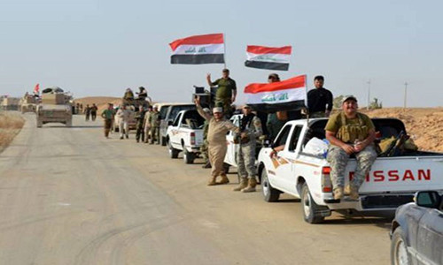 Elam al-Harbi đưa tin, quân đội Iraq giải phóng vùng trọng yếu gần biên giới với Syria. Ảnh: FNA.