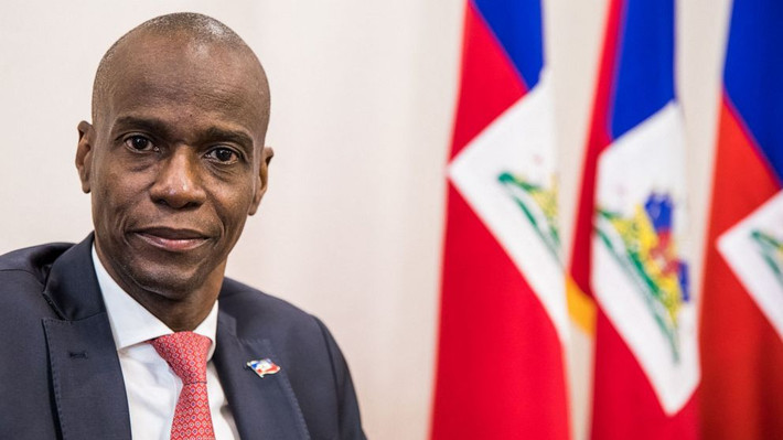 Năm 2015, Tổng thống Haiti khi đó là ông Michel Martelly chỉ định Jovenel Moise là ứng cử viên tổng thống của đảng chính trị mà Martelly thành lập - đảng PHTK. Ảnh: ABC News.