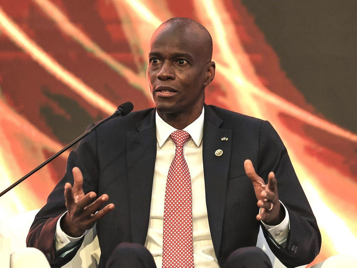 Vào tháng 11/2019, tại Cung điện Quốc gia Haiti, Tổng thống Jovenel Moise đã có cuộc gặp với Đại sứ Mỹ tại Liên Hợp Quốc khi đó là bà Kelly Craft để thảo luận về cách thực hiện một giải pháp nhất trí đối với cuộc khủng hoảng chính trị của Haiti thông qua đối thoại hòa nhập. Ảnh: Getty.