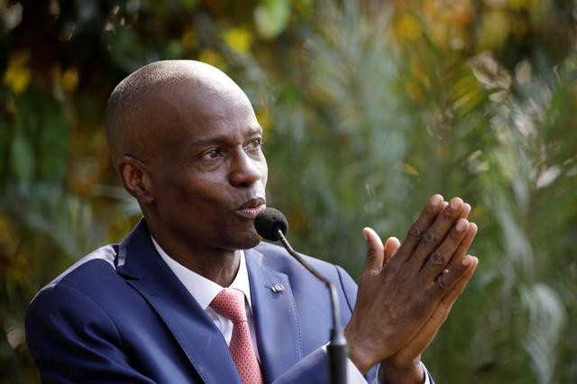 Năm Jovenel Moise 6 tuổi, gia đình ông chuyển tới thủ đô Port-au-Prince. Jovenel Moise từng học ngành Khoa học chính trị tại Đại học Quisqueya, nơi ông gặp người vợ tương lai của mình là một người bạn cùng lớp. Ảnh: Reuters.