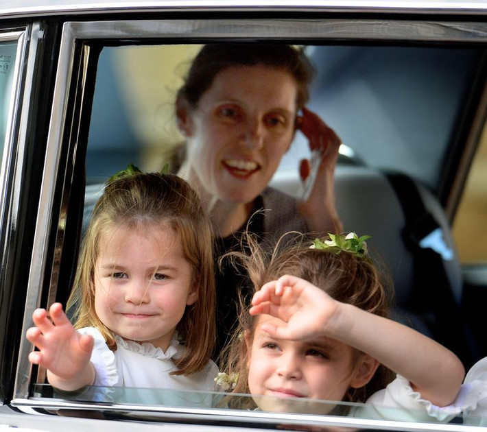 Được biết, Maria còn dạy tiếng Tây Ban Nha cho tiểu Công chúa Charlotte. Ảnh: Getty.