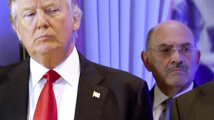 Từ năm 1986, Allen Weisselberg làm việc toàn thời gian cho ông Donald Trump. Ảnh: Getty.