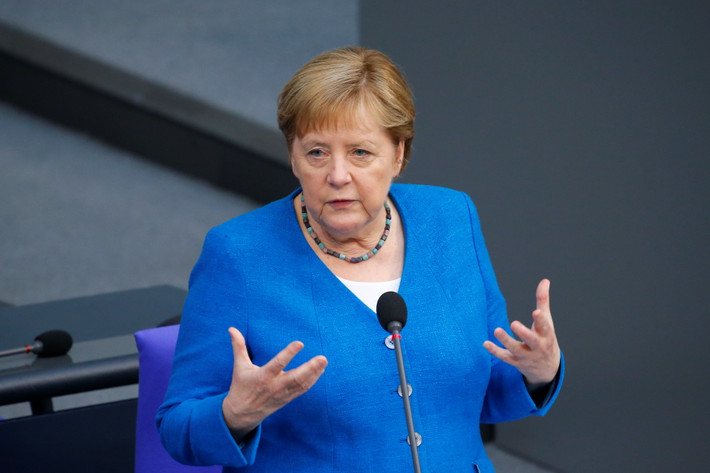 Thủ tướng Angela Merkel (ảnh) đã kêu gọi thêm nhiều người Đức hưởng ứng chiến dịch tiêm chủng khi số ca mắc mới COVID-19 tại nước này đang ở mức báo động. Ảnh: Reuters.