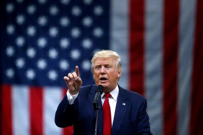 Vài năm sau, ông Weisselberg nhận các dự án vào ban đêm và cuối tuần cho ông Donald Trump (ảnh), người khi đó đang xây dựng hình ảnh là một nhà phát triển ở Manhattan. Ảnh: Reuters.