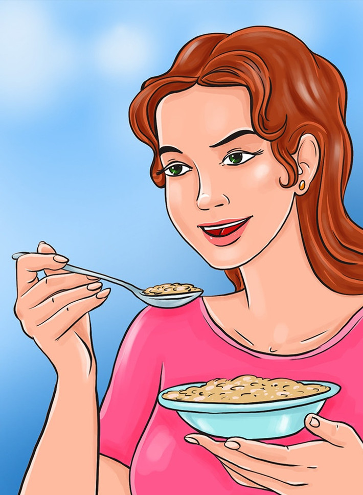 4. Ăn bột yến mạch: Bột yến mạch là một loại thực phẩm rất tốt cho sức khỏe mà chúng ta nên kết hợp trong chế độ ăn uống. Ngoài ra, một trong những lợi ích của bột yến mạch chưa được biết đến là giúp thư giãn.