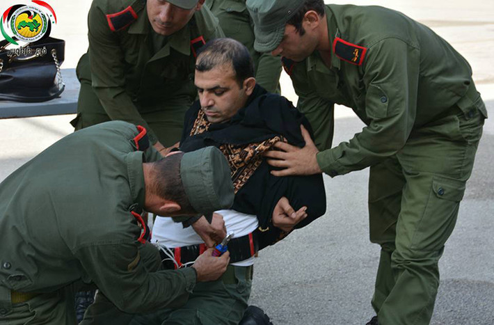 Được biết, Lực lượng Đặc nhiệm Syria là lực lượng phản ứng nhanh trực thuộc Bộ Nội vụ nước này. Ảnh: AMN.