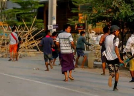 Ngoài bé gái 7 tuổi, hai người đàn ông khác ở Mandalay cũng tử vong trong cuộc trấn áp của lực lượng an ninh Myanmar hôm 23/3. Ảnh: HT.