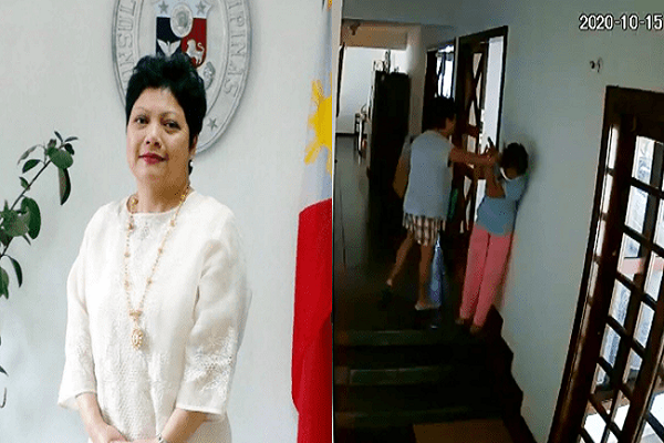 Theo Business Mirror, trong bài phát biểu trước công chúng tối 1/3, Tổng thống Duterte cho biết ông đã yêu cầu Bộ Ngoại giao Philippines xử phạt bà Mauro (ảnh) vì hành vi bạo hành người giúp việc. Ảnh: PNT.