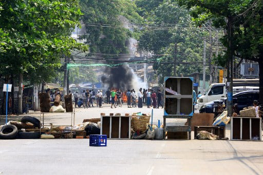 Tuy nhiên, Chính quyền quân sự Myanmar chưa lên tiếng về số người thiệt mạng trong ngày 27/3. Ảnh: CNA.
