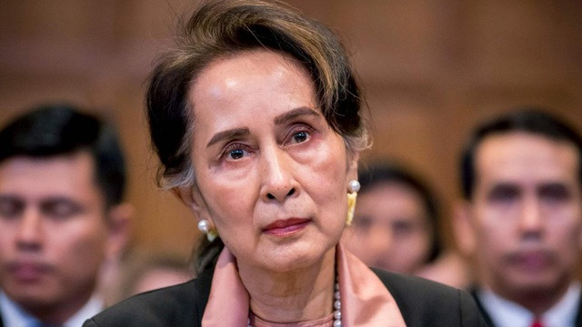 Vào ngày 1/2/2021, biến cố chính trị ở Myanmar xảy ra khi quân đội nước này bắt giữ hàng loạt nhân vật cấp cao trong chính phủ, bao gồm Cố vấn nhà nước Aung San Suu Kyi (ảnh), và lên nắm quyền Ảnh: Getty.