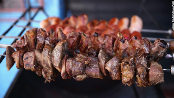 Món ăn nổi tiếng của Brazil phải kể đến là món thịt nướng Churrasco.