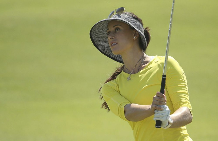 Tay golf Nga Maria Verchenova tại Olympic năm 2016 ở Rio de Janeiro (Brazil).
