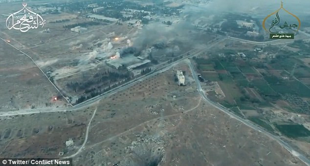 Liên minh Jaish al-Fath bao gồm các nhóm Hồi giáo như Ahrar al-Sham và Jabhat al-Fatah,... đã tiến hành một chiến dịch quân sự chống của lực lượng chính phủ Damascus trong khu vực.