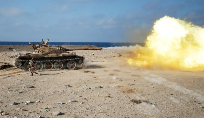 Cuộc chiến chống IS ở Libya vẫn diễn ra vô cùng ác liệt.