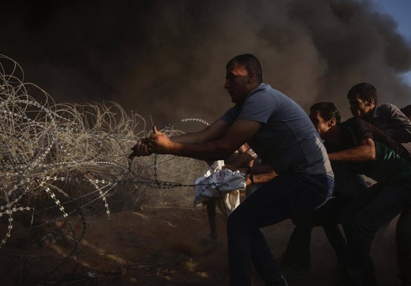 Trước đó, Palestine và tổ chức nhân quyền quốc tế đã chỉ trích hành động đáp trả quyết liệt làm nhiều người thương vong của Quân đội Israel đối với các cuộc biểu tình. Ảnh: FNA.