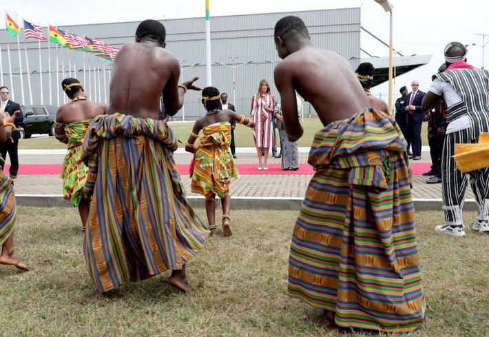 CNN cho biết, tại Ghana và Malawi, Đệ nhất phu nhân Mỹ sẽ tập trung vào vấn đề giáo dục và chăm sóc sức khỏe, cùng với Cơ quan phát triển quốc tế của Mỹ (USAID) xem xét các chương trình đang hỗ trợ những quốc gia này.