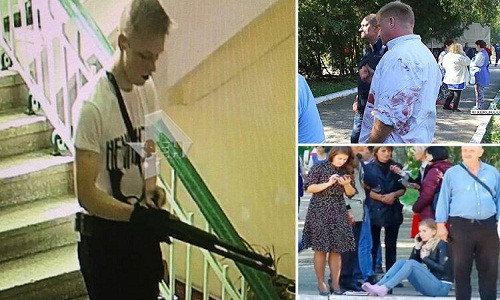 “Cậu ta là một thanh niên trầm tính, chưa bao giờ có vấn đề gì với cảnh sát và được nhận một khoản trợ cấp”, lãnh đạo Crimea cho biết trên Rossiya 24. Ảnh: The Sun.