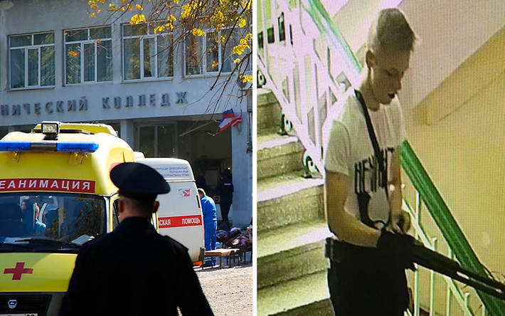 Theo Daily Mail, Ủy ban Điều tra Nga đã xác định Vladislav Roslyakov, 18 tuổi, là kẻ thực hiện vụ đánh bom, xả súng kinh hoàng tại trường Cao đẳng Bách khoa Kerch, Crimea, hôm 17/10, khiến ít nhất 19 người thiệt mạng và 54 người khác bị thương. Ảnh: GossipOnThis.com.