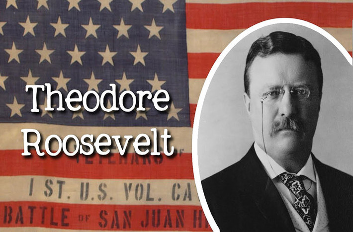 Ông Theodore Roosevelt là Tổng thống thứ 26 của nước Mỹ, giữ cương vị này trong khoảng thời gian từ năm 1901 đến 1909. Trước khi trở thành tổng thống, ông từng giữ chức Thống đốc tiểu bang New York. Ông còn là nhà sử học, tự nhiên học, nhà phát minh và nhà thám hiểm,...Ảnh: Youtube.