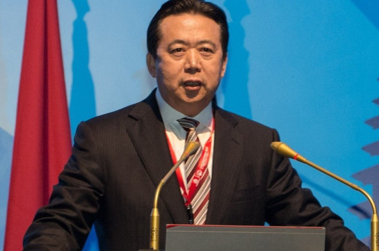 Đến ngày 6/10, tổ chức Cảnh sát Hình sự Quốc tế (Interpol) tuyên bố đã yêu cầu giới chức Bắc Kinh cung cấp thông tin liên quan tới Chủ tịch Mạnh Hoành Vĩ, người được cho là mất tích trong chuyến thăm quê nhà Trung Quốc. Đồng thời, Pháp tiến hành một cuộc điều tra riêng về tung tích của ông Mạnh. Ảnh: Aysor.am.