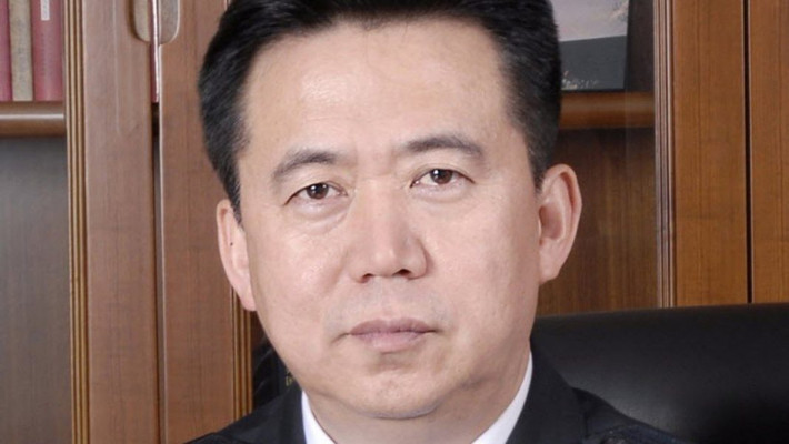 Ngày 8/10, theo SCMP, Bộ Công an Trung Quốc ra thông báo cáo buộc Thứ trưởng bộ này là ông Mạnh Hoành Vĩ, người giữ chức Chủ tịch Interpol, nhận hối lộ. Ảnh: Open Paper.