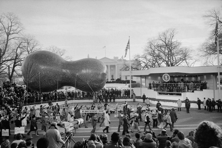 Quang cảnh trong buổi lễ nhậm chức của ông Jimmy Carter năm hồi tháng 1/1977.
