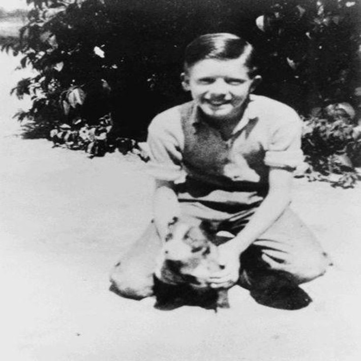 Cựu Tổng thống Jimmy Carter hồi nhỏ năm 1937.