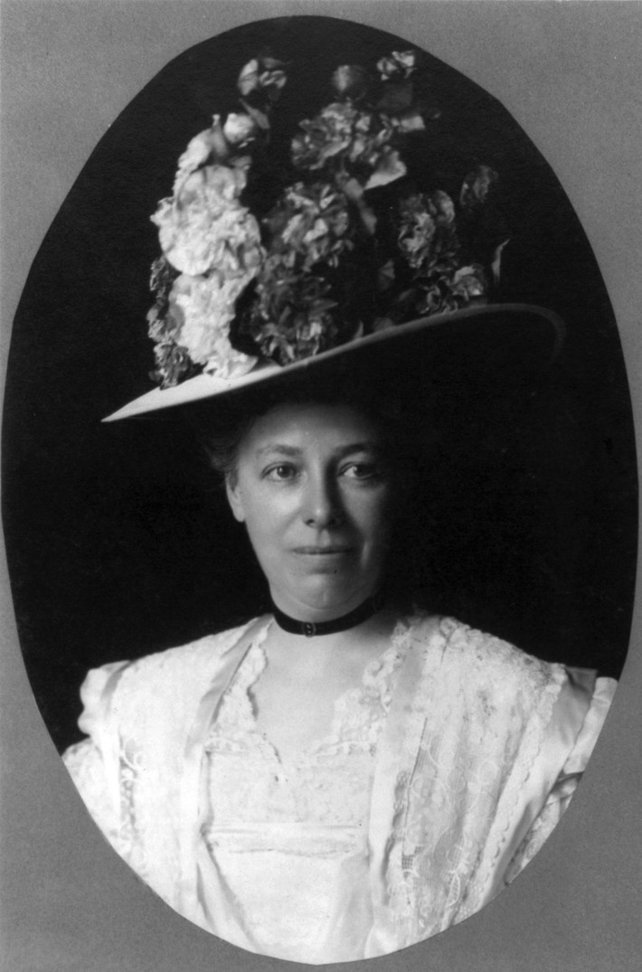 Bà Nellie Taft, vợ cựu Tổng thống William Howard Taft, được cho là vị Đệ nhất phu nhân Mỹ đầu tiên công bố cuốn hồi ký. Ảnh: Wikipedia.