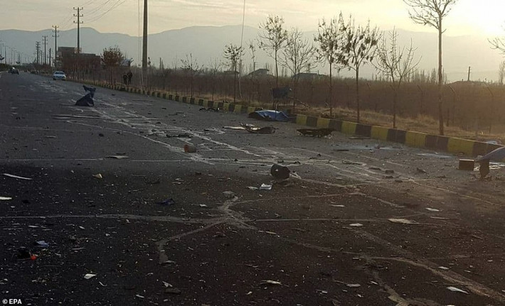 Nơi xảy ra vụ ám sát là một thành phố nhỏ nằm gần thủ đô Tehran của Iran. Ảnh: EPA..