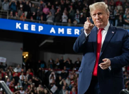 Tiếp đến, Tổng thống Trump tuyên bố rút Mỹ khỏi Hiệp ước về tên lửa tầm trung (INF) với Nga. Ảnh: The Hill.