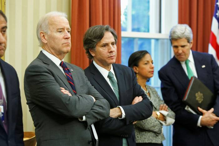 Ông Blinken từng tham gia chiến dịch tranh cử tổng thống của ông Biden vào năm 2008. Ảnh: FT.