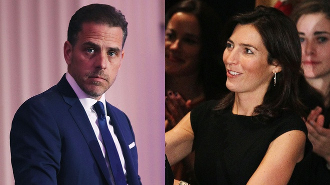 Sau khi Beau qua đời, Hallie đã hẹn hò với Hunter Biden, em trai của chồng quá cố. Trong một cuộc phỏng vấn với tờ New Yorker vào năm 2019, con trai thứ nhà Biden xác nhận anh và Hallie có mối quan hệ tình cảm hơn 2 năm. Tình yêu của họ được xây dựng khi "cùng chia sẻ nỗi đau mất mát Beau" và được cả vợ chồng ông Joe Biden lẫn cha mẹ Hallie ủng hộ. Tuy nhiên đến tháng 4/2019, vài ngày trước khi ông Joe Biden tuyên bố tranh cử tổng thống 2020, cả hai xác nhận đã chia tay và từ chối bình luận về lý do.