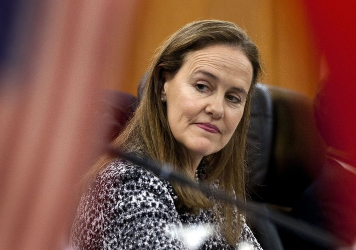 Bà Flournoy rời chính quyền của Tổng thống Obama vào năm 2012, tham gia một số hội đồng quản trị doanh nghiệp trước khi trở lại CNAS với vai trò Giám đốc điều hành. Ảnh: LAT.