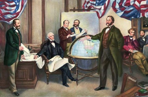 Trên cương vị Tổng thống Mỹ, có lẽ thành công lớn nhất mà ông Andrew Johnson mang lại cho đất nước chính là thương vụ Alaska (Mỹ mua lãnh thổ Alaska từ Đế quốc Nga vào năm 1867). Ảnh: Britannica.