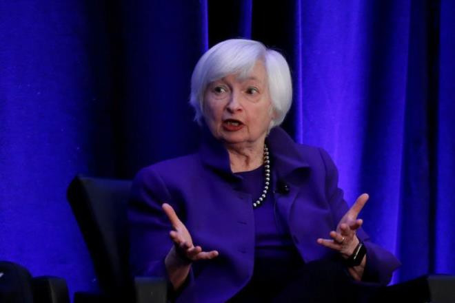 Lựa chọn của ông Biden cho vị trí Bộ trưởng Tài chính Mỹ là bà Janet Yellen, cựu Chủ tịch Ngân hàng Dự trữ Liên bang (FED). Ảnh: Reuters.