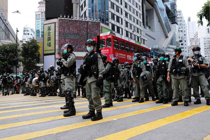 Luật an ninh mới còn có thể dẫn đến sự thay đổi với cơ quan lập pháp Hong Kong. Ảnh: Reuters.