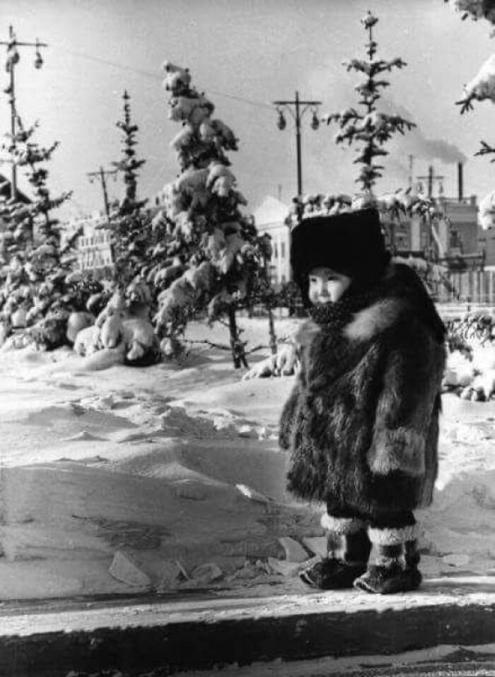 Bức ảnh chụp tại Yakutsk năm 1967.