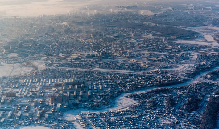 1. Yakutsk (Nga) là một trong những thành phố lớn lạnh nhất thế giới. Khoảng 300.000 người sống ở Yakutsk, nơi nhiệt độ có thể xuống tới -64 độ C. Ảnh: Wikimedia Commons.