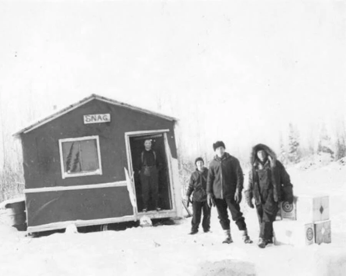 4. Snag ở Yukon là khu định cư lạnh nhất trong lịch sử Canada. Trong tám ngày liên tiếp vào đầu năm 1947, nhiệt độ tại Snag giảm xuống dưới -50 độ C. Ảnh: Snag Yukon/Facebook.
