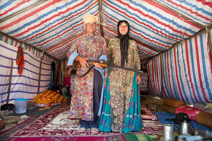 Bên trong ngôi nhà của người dân ở Shiraz, Iran.