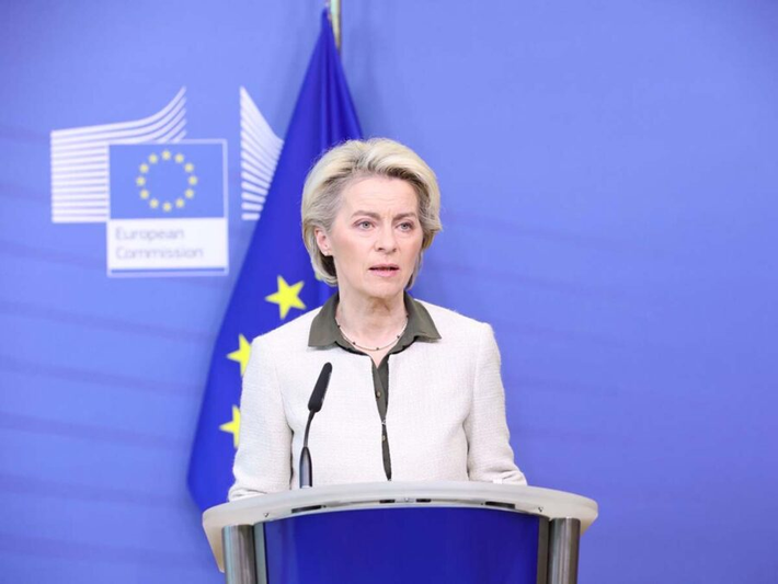 Theo trang europeanmovement.ie, trong khoảng thời gian từ năm 1992-1996, bà Ursula von der Leyen làm nội trợ trong khi chồng bà làm việc tại Đại học Stanford. Ảnh: broadbandtvnews.
