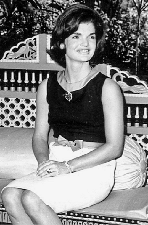 Bà Kennedy trong chuyến đi tới Ấn Độ năm 1962.