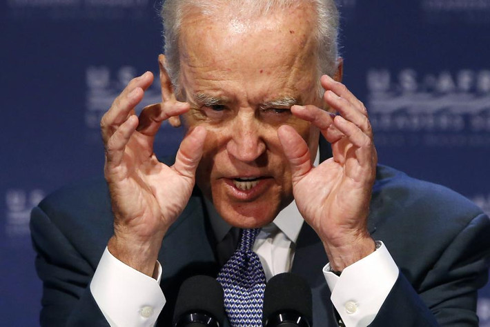 Phó Tổng thống Mỹ Joe Biden nói về việc “nhổ tận gốc” nạn tham nhũng tại một diễn đàn ở Washington ngày 4/8/2014.