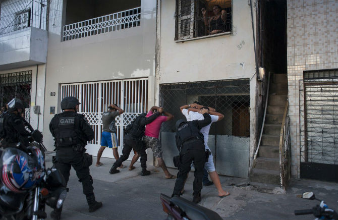 Thành phố Fortaleza của Brazil đứng ở vị trí thứ 12: 60,77 tên sát thủ/100 nghìn người.
