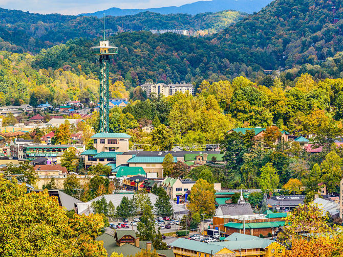 Gatlingburg, bang Tennessee (Mỹ).