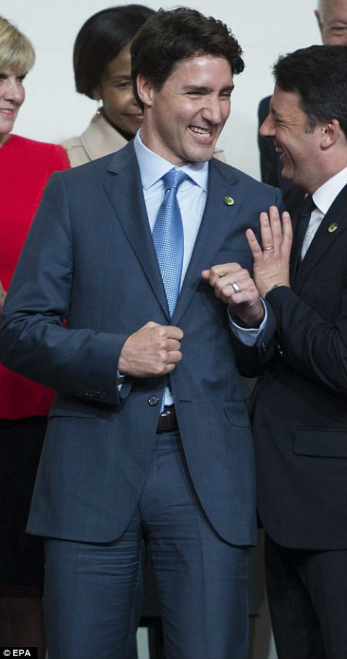 Thủ tướng Camada Justin Trudeau.