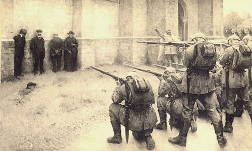 Rape of Belgium là một trong những tội ác chiến tranh khủng khiếp nhất trong Thế chiến I khi Đức xâm lược Bỉ. Theo ước tính, hơn 6 nghìn người Bỉ vô tội, trong đó có nhiều trẻ em, đã bị sát hại. Nhiều phụ nữ đã bị cưỡng hiếp trước khi bị giết.