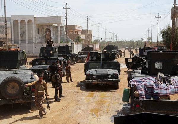 Chiến thắng này của quân đội Iraq mang lại những giây phút yê bình cho người dân nơi đây.
