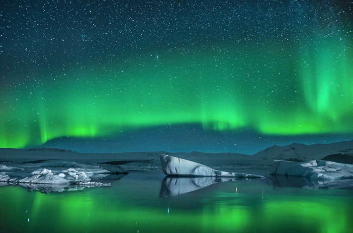Greenland là một trong những nơi lý tưởng nhất trên thế giới để ngắm cực quang phương Bắc. Ảnh: SA.